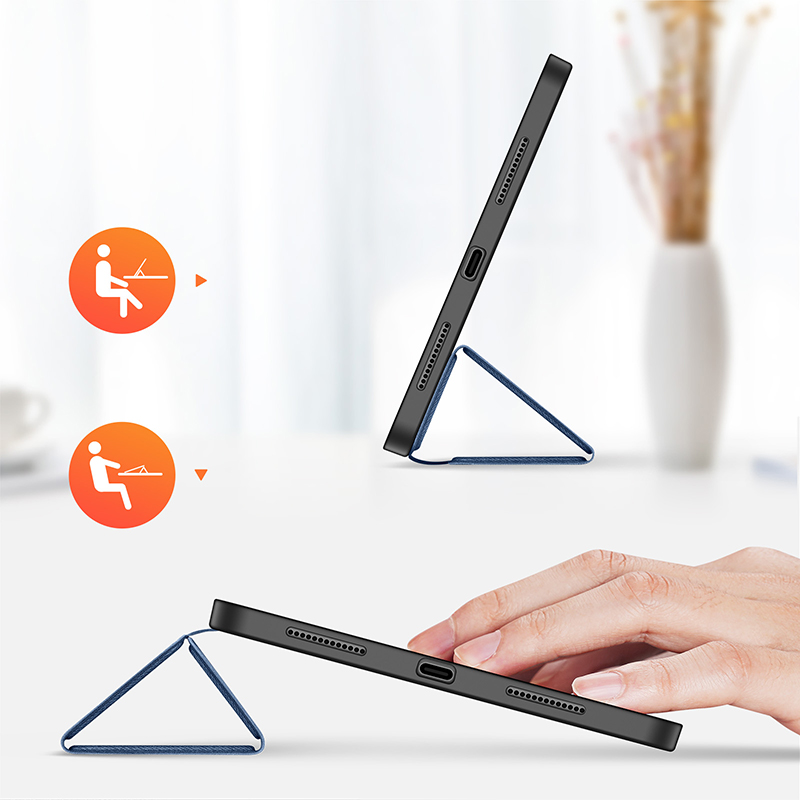 Etui Dux Ducis Domo do iPad Pro 11" 5 gen. 2024, granatowe